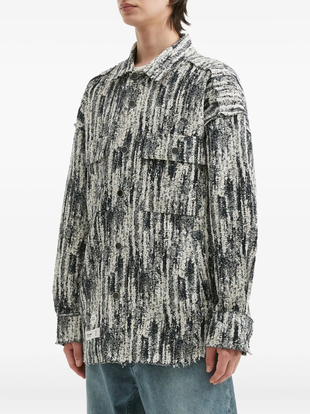 Musium Div. Shirtjack met franje Wit