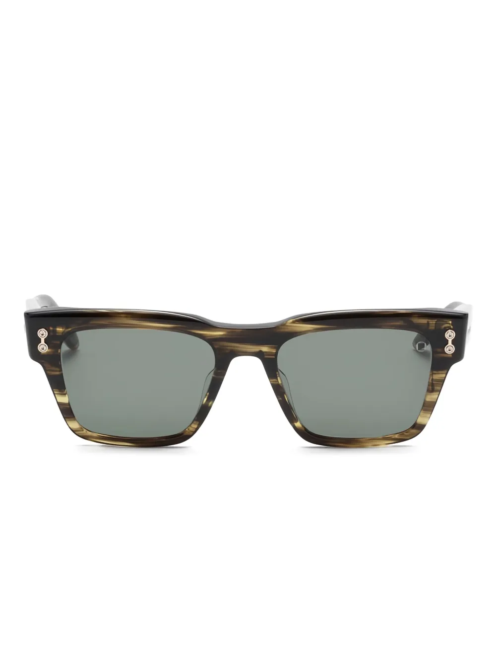 Akoni Columba square-frame sunglasses | Brown | Image 1