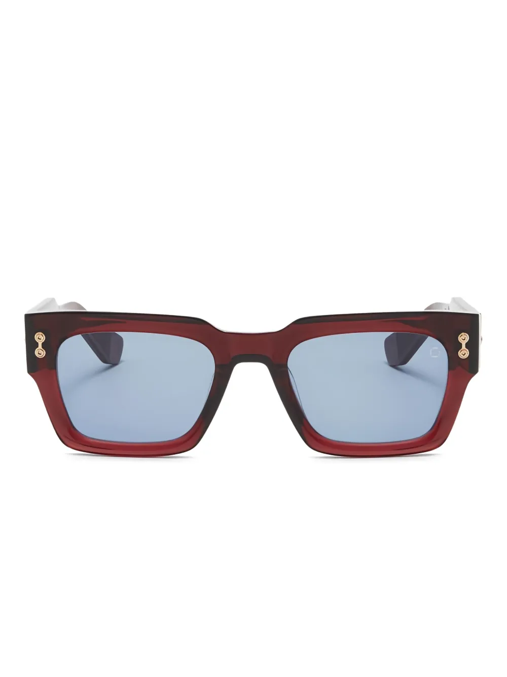 Akoni Cosmo square-frame sunglasses | Red | Image 1