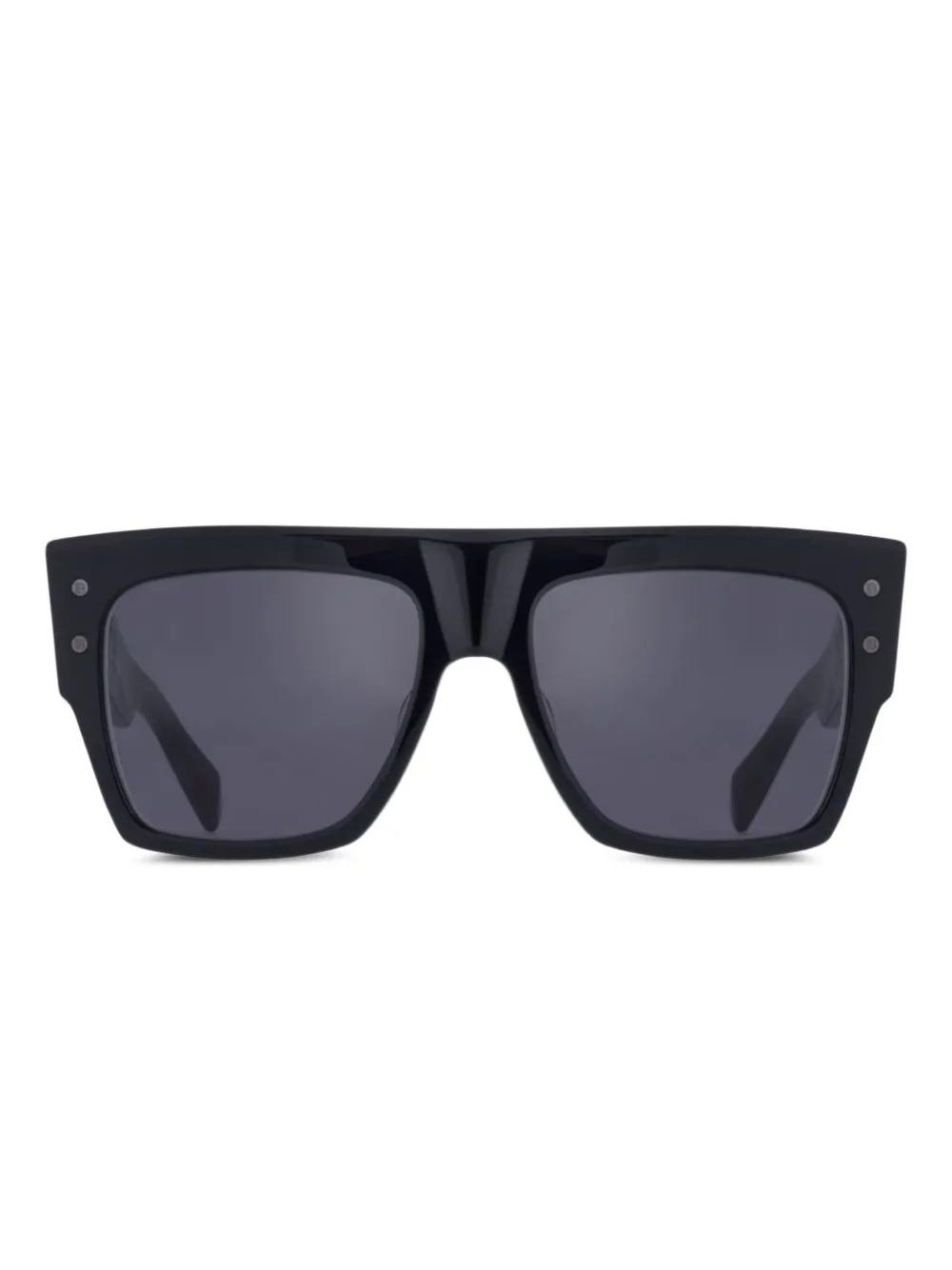 Balmain Eyewear studded square-frame sunglasses | Black | Image 1