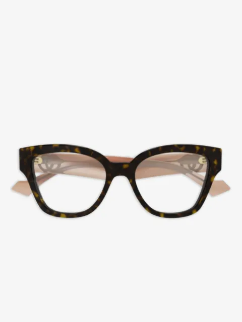 Gucci Eyewear cat-eye logo-detail glasses
