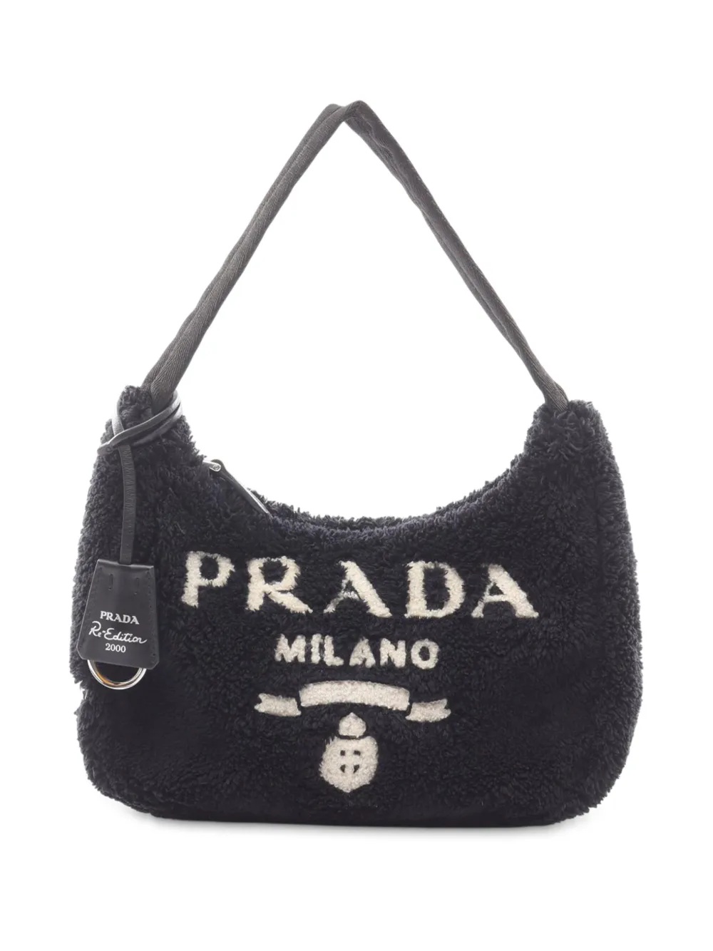Prada Pre-Owned 2010-2025 Mini Terry Re-Edition 2000 shoulder bag - Nero