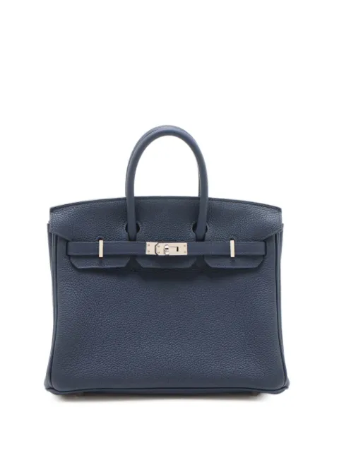 Hermès Pre-Owned 2021 Togo Birkin Retourne 25 handbag