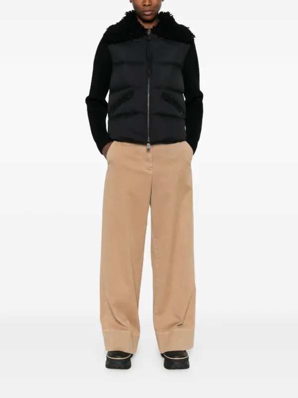 Moncler Grenoble Padded zip-up Jacket | Black | FARFETCH RO