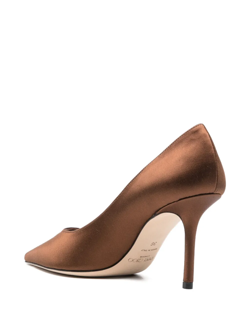 Jimmy Choo Love 85 pumps met puntige neus Bruin