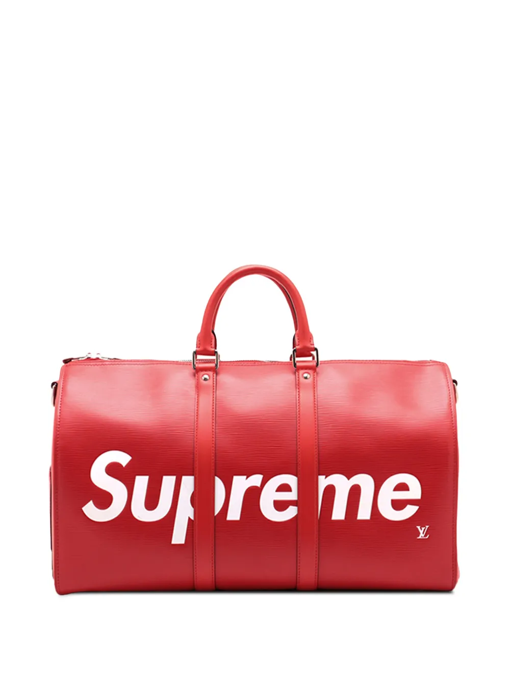 Louis Vuitton Pre-Owned 2017 シュプリーム エピ キーポル バンドリエール 45 ボストンバッグ - レッド Louis Vuitton Pre-Owned 2017 シュプリーム エピ キーポル バンドリエール 45 ボストンバッグ - レッド