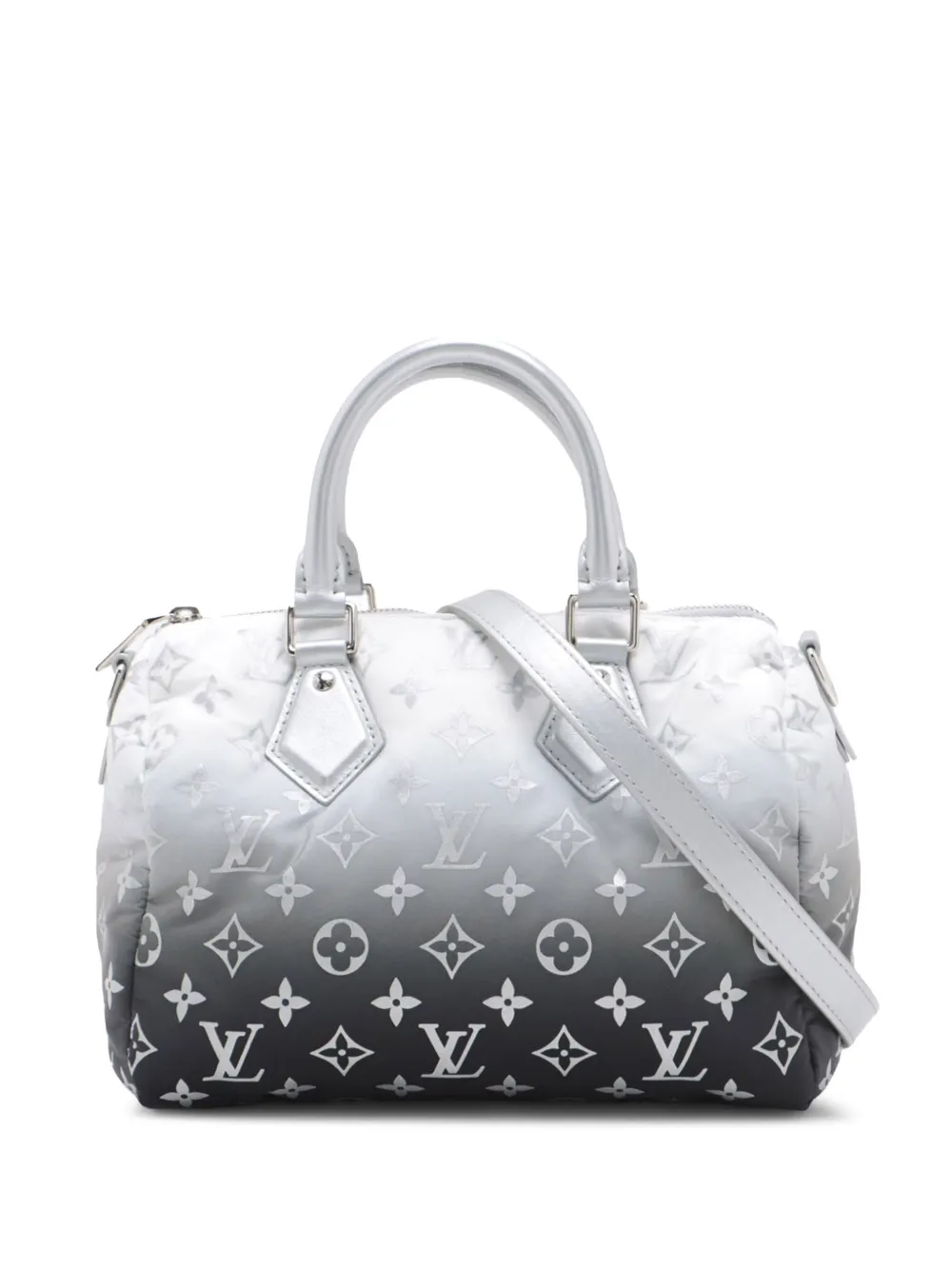 Louis Vuitton Pre-Owned 2021-2025 モノグラム ナイロン グラデーション スピーディ バンドリエール 25 Louis Vuitton Pre-Owned 2021-2025 モノグラム ナイロン グラデーション スピーディ バンドリエール 25