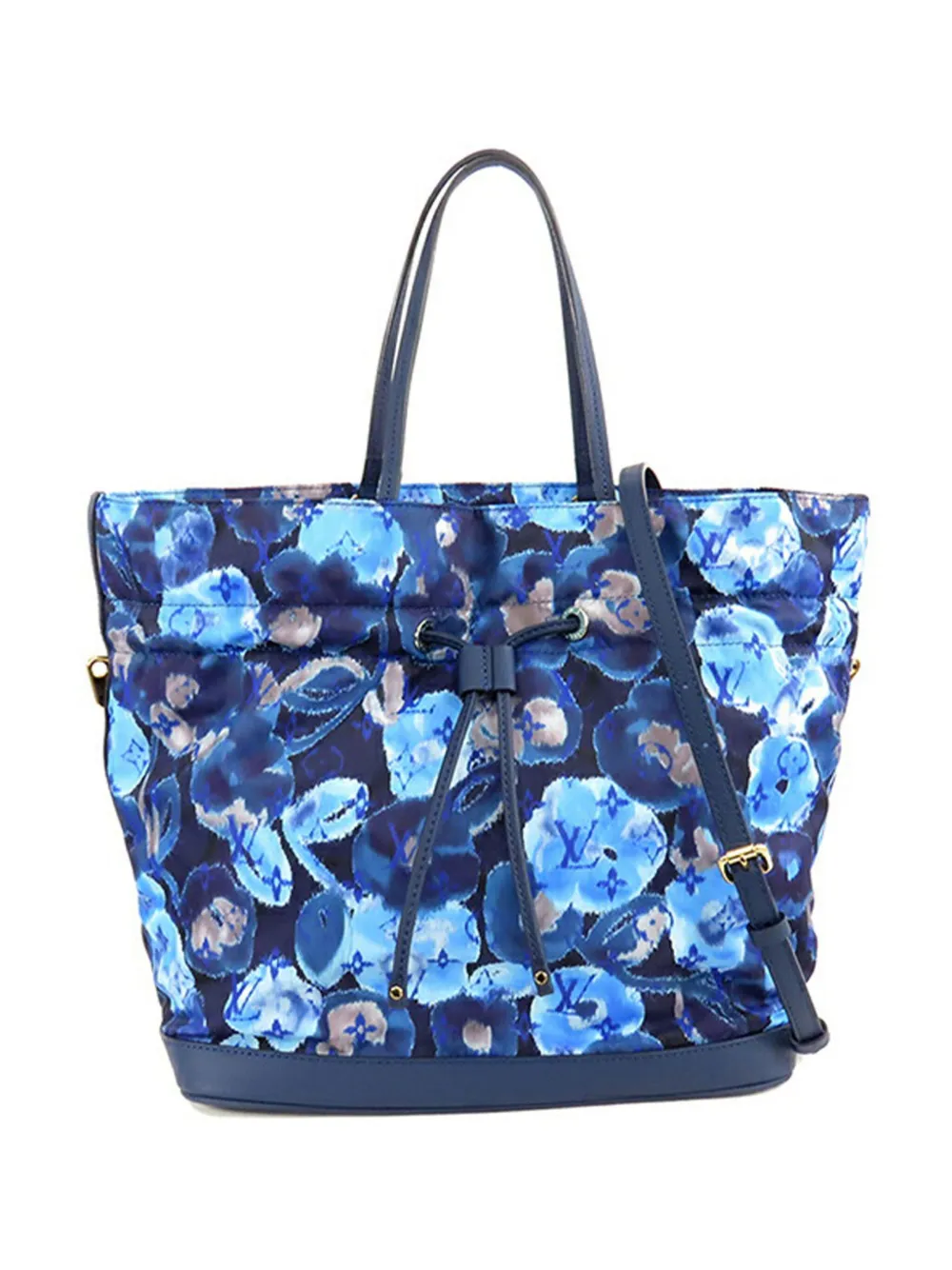 Louis Vuitton Pre-Owned 2013 リミテッドエディション モノグラム ナイロン イカット ノエフル MM Louis Vuitton Pre-Owned 2013 リミテッドエディション モノグラム ナイロン イカット ノエフル MM