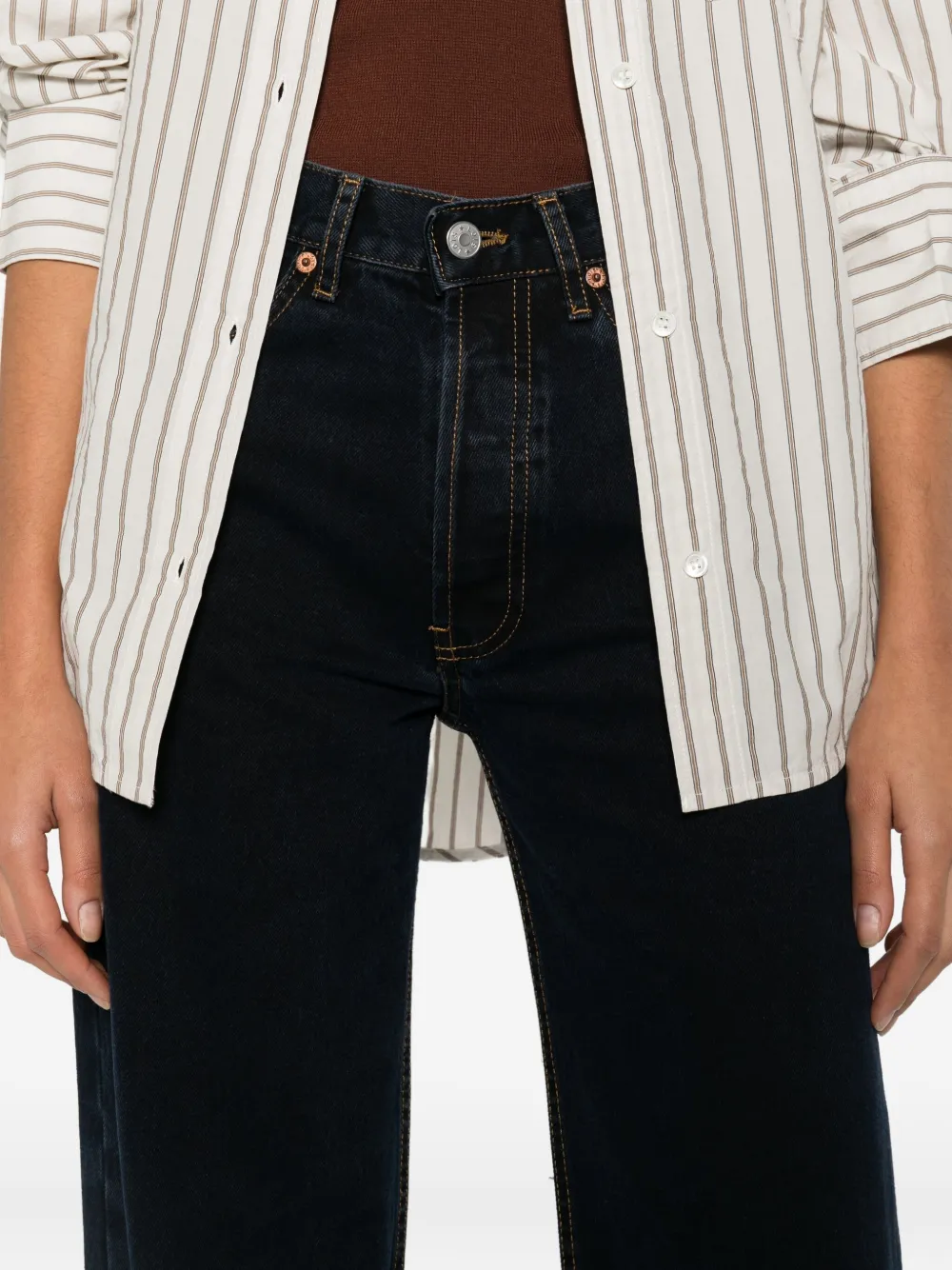 Lois Jeans Lindsay Logo Jeans In Black