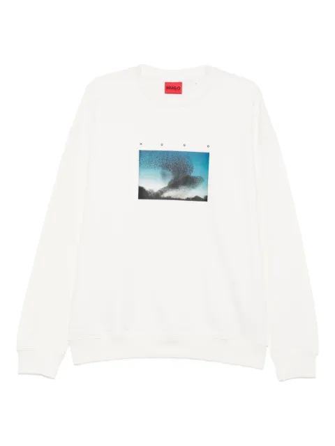 HUGO graphic-print sweatshirt