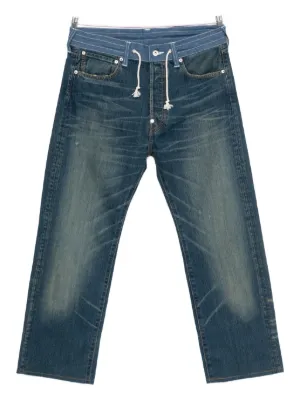 Junya Watanabe MAN x Levi´s Drawstring Jeans | Blue | FARFETCH