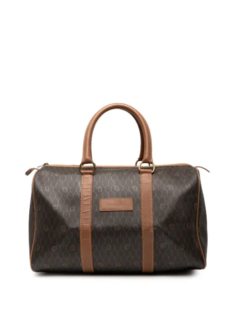 Christian Dior Pre-Owned 20th Century Honeycomb Coated Canvas boston bag