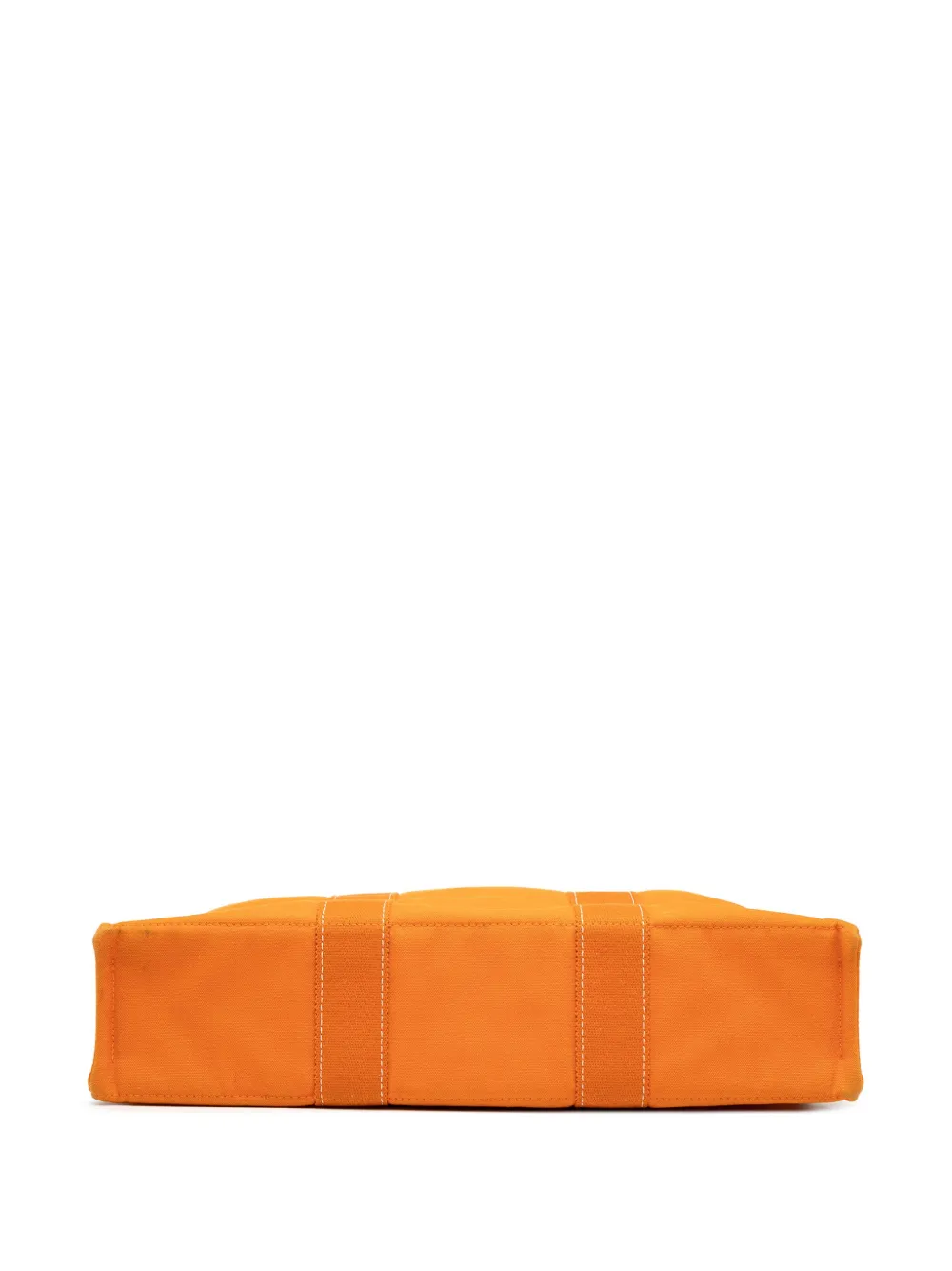 Pre-owned Hermes 20th Century Canvas Fourre Tout Mm Tote Bag In Orange