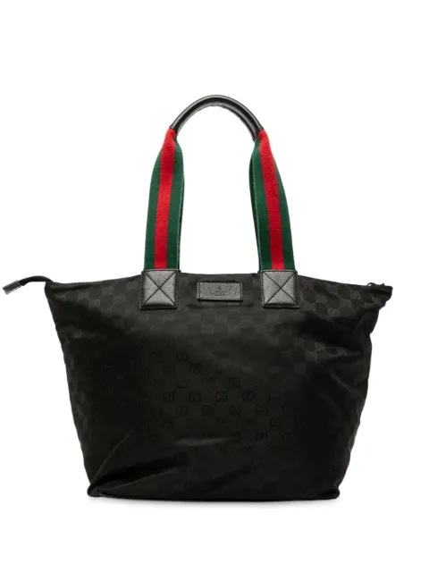 Gucci Pre-Owned 2000-2015 pre-owned GG Canvas Web Handtasche