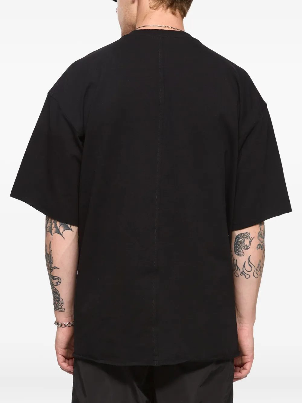  Hamza Serenity Graphic T-shirt - Black 