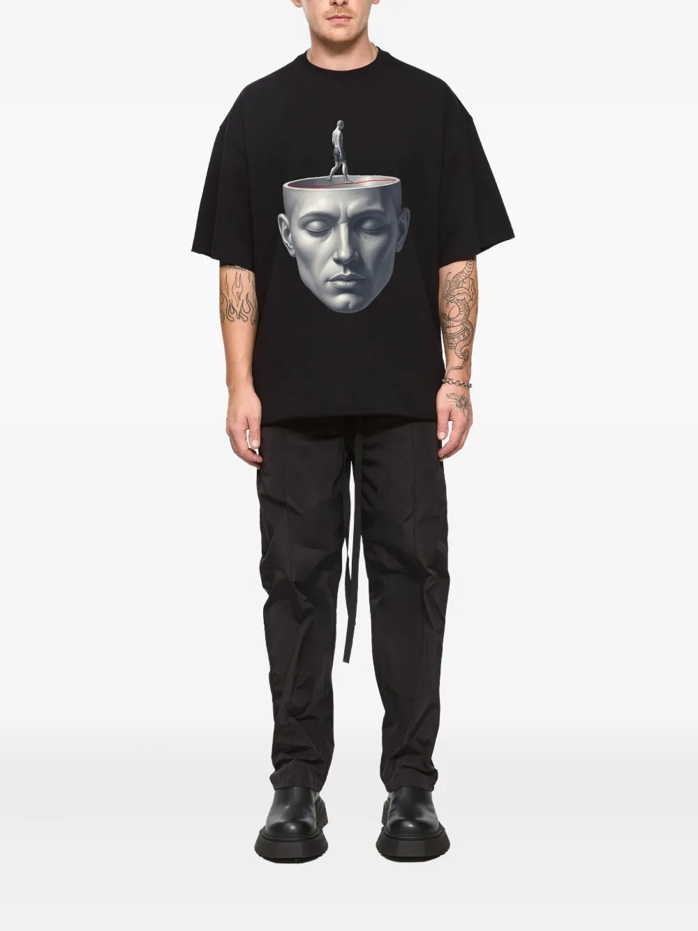 HAMZA 세레니티 그래픽 티셔츠 | 티셔츠 | Image 2