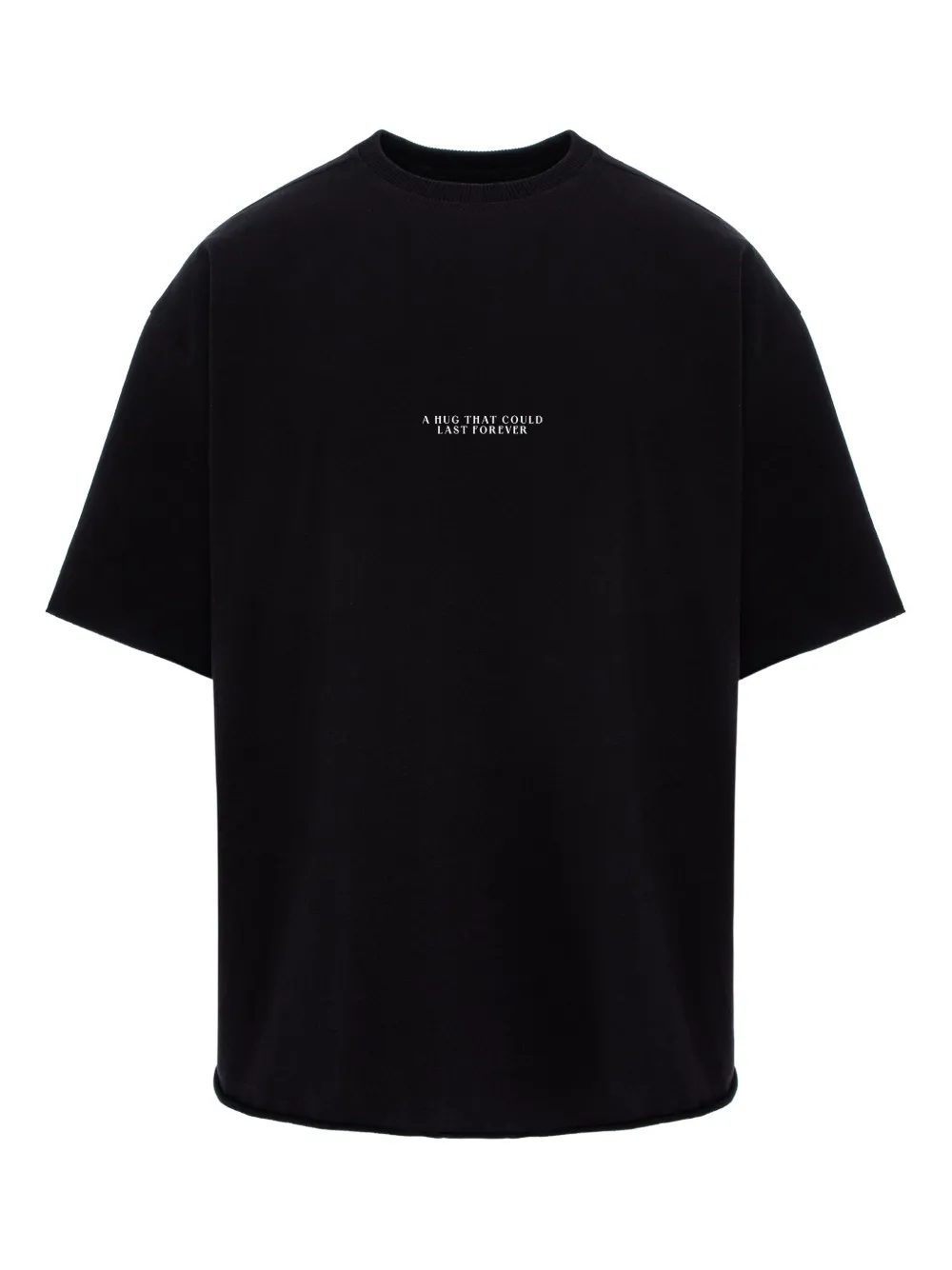 HAMZA 보티첼리 프린트 티셔츠 | 블랙 | Image 1