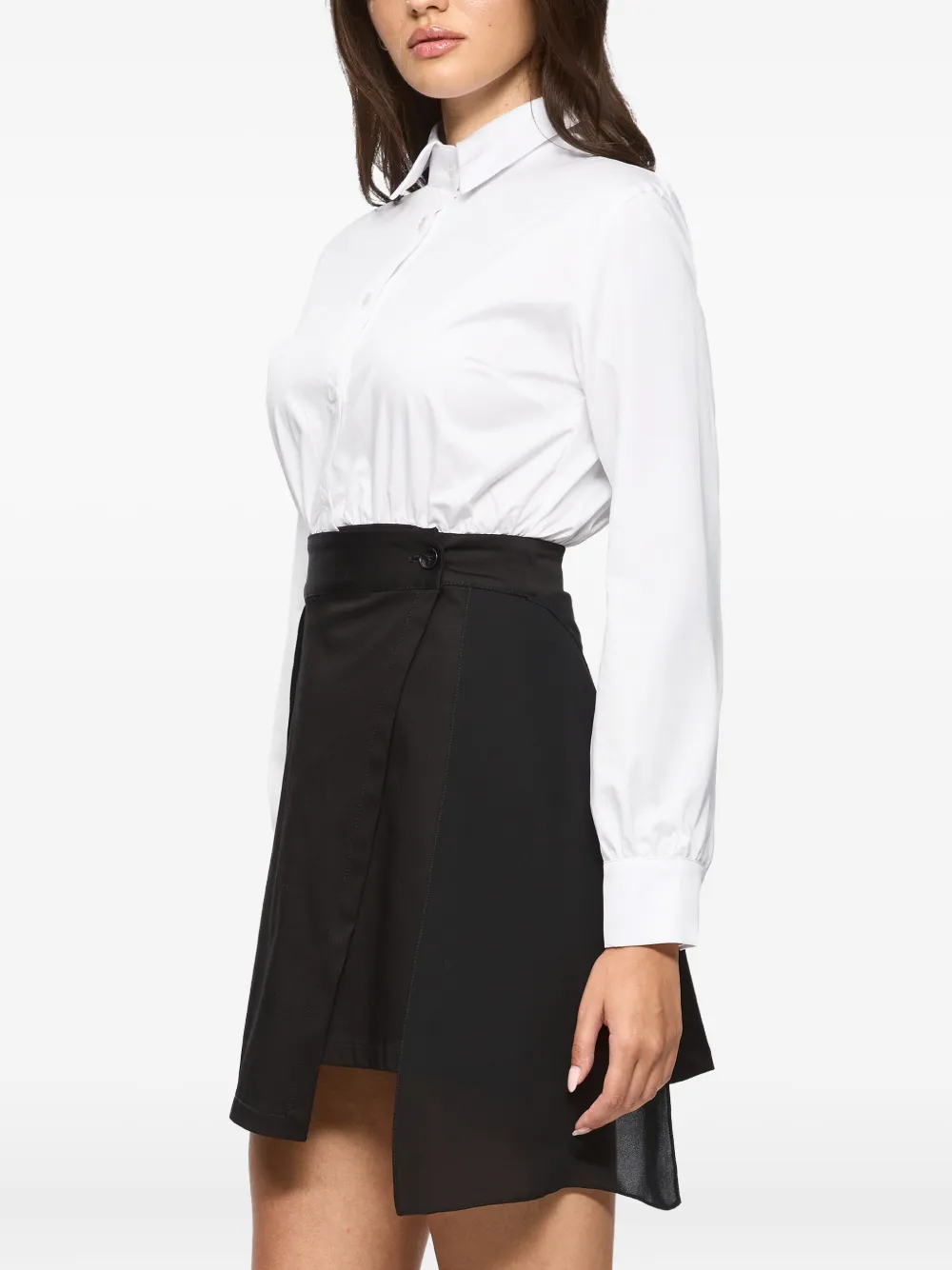 HAMZA Elis mini-jurk Wit