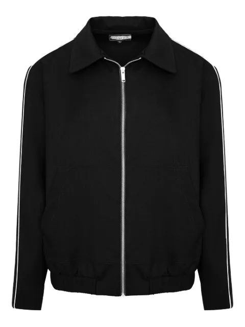 HAMZA Rud zipped-striped jacket