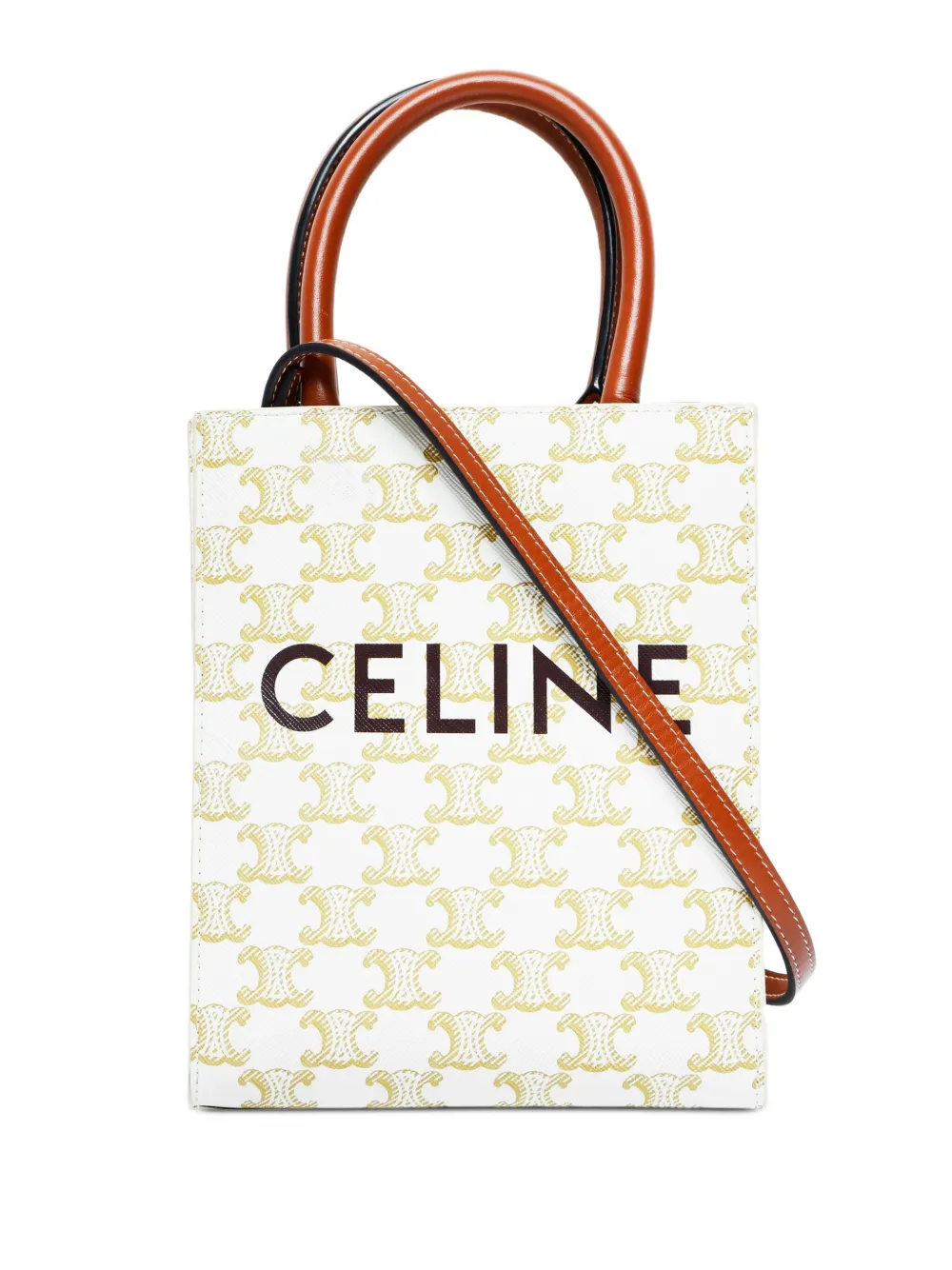 Celine Pre-Owned 2020 mini Vertical 2way tote bag | Neutrals | Image 1