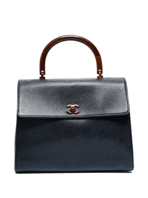 CHANEL Pre-Owned 2000-2002 CC Mark top-handle handbag