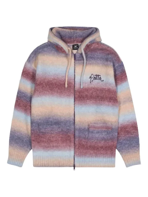 PATTA striped-pattern hoodie