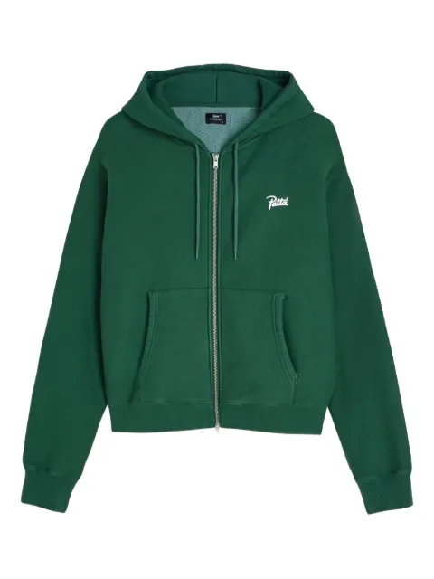 PATTA zip-fastening hoodie