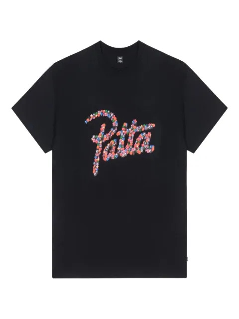 PATTA floral-logo T-shirt