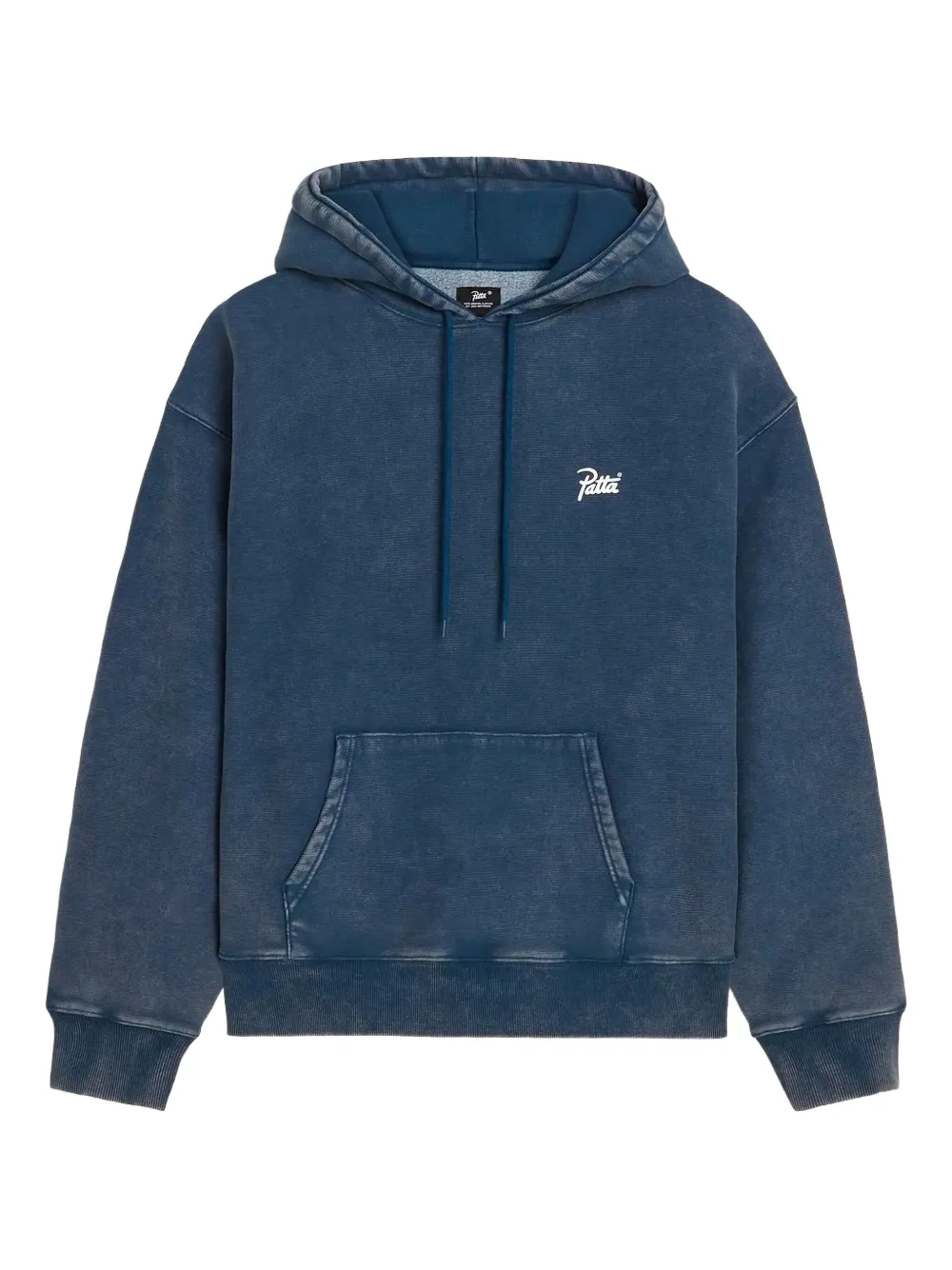 PATTA logo-print hoodie | Blue | Image 1