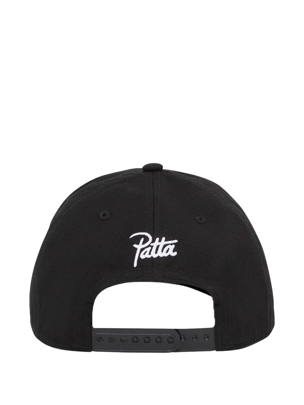 PATTA Honkbalpet met geborduurd logo - Zwart