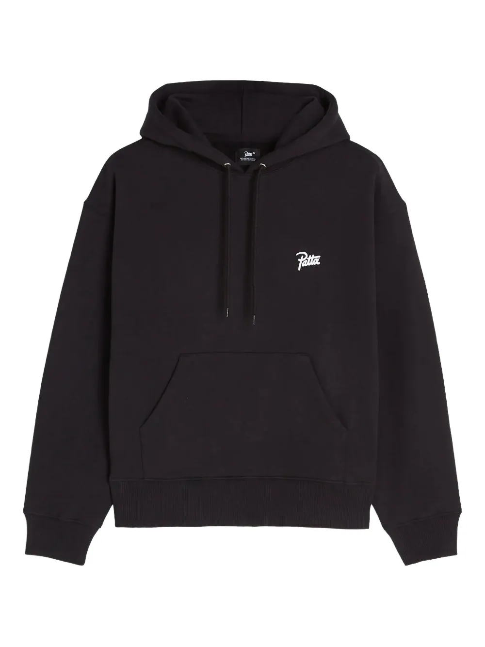PATTA logo-print hoodie | Black | Image 1