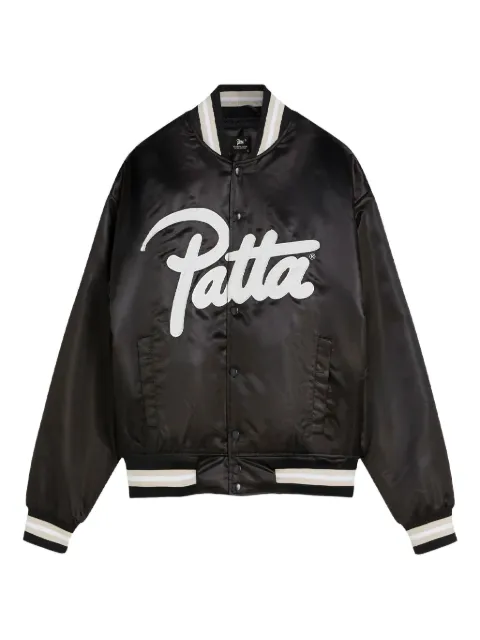 PATTA logo-print bomber jacket