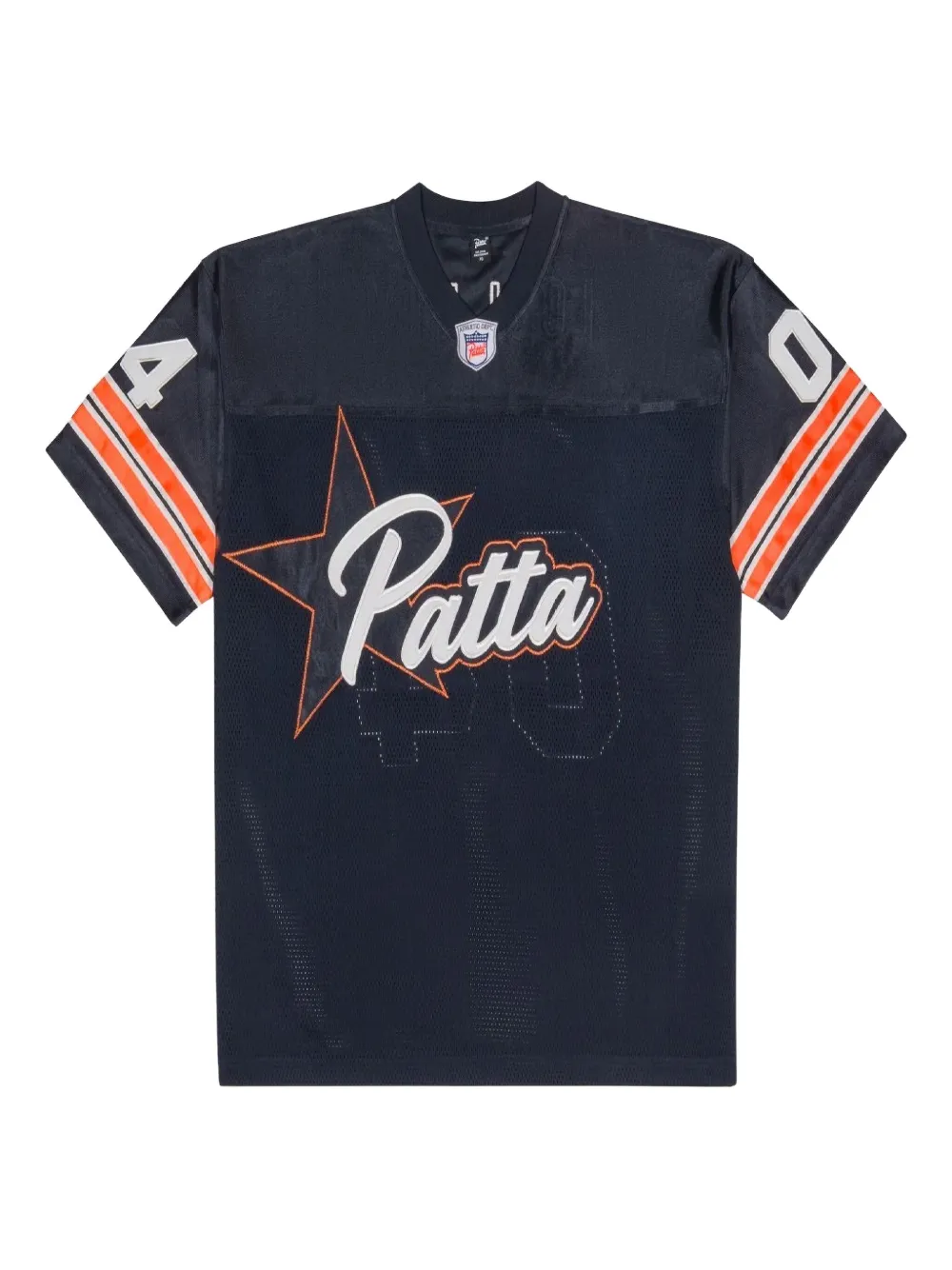 PATTA V-neck T-shirt | Blue | Image 1