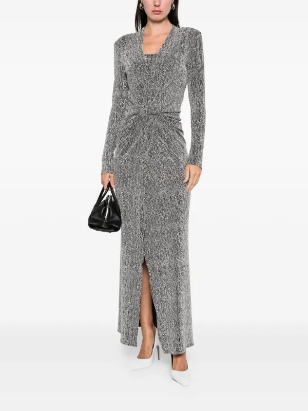 grey knot dress SIMONA CORSELLINI | Silver groupid:babyletto-lido-wave-6-drawer-assembled-dresser