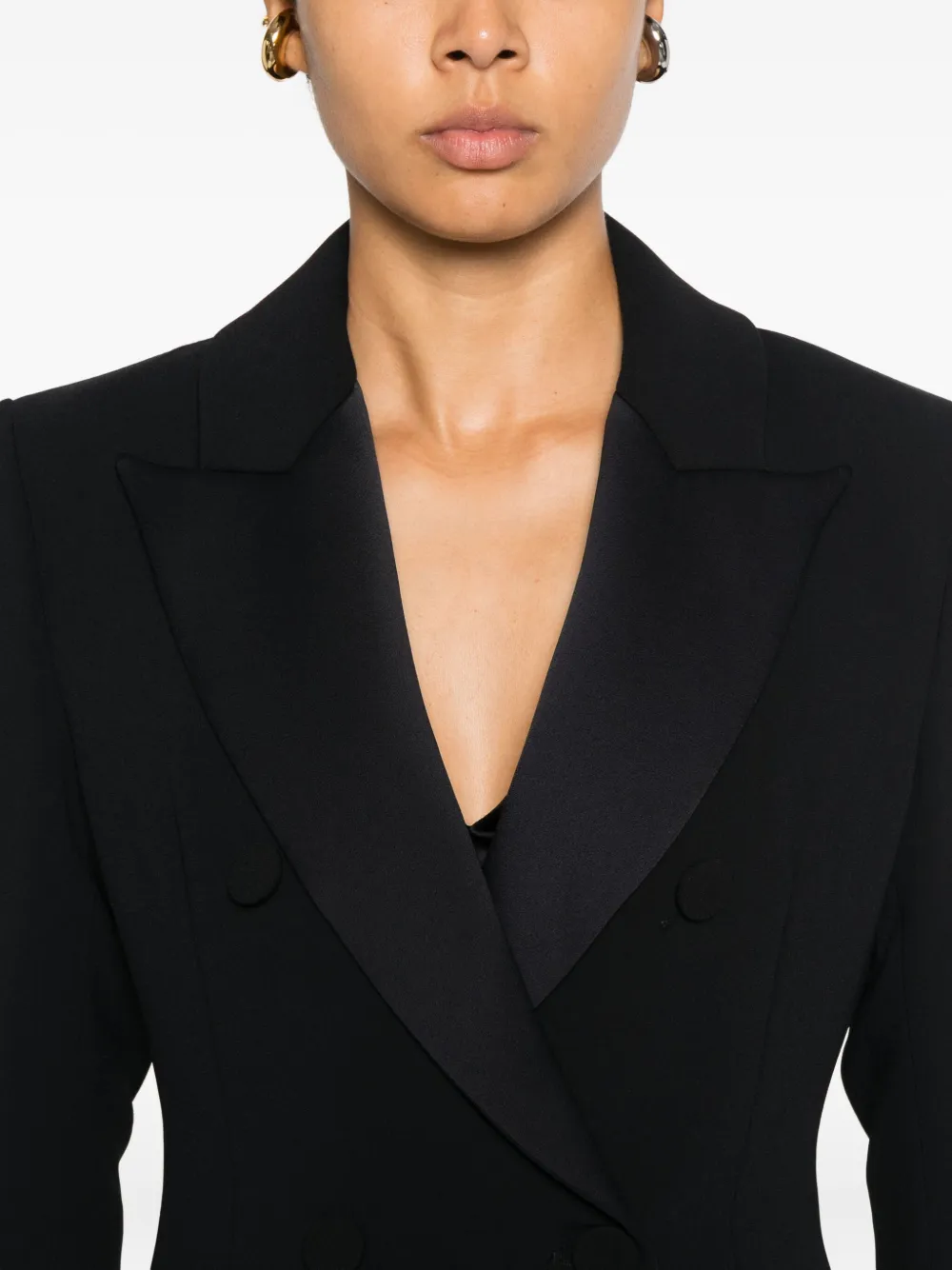 Simona Corsellini Double-breasted Coat In Multi