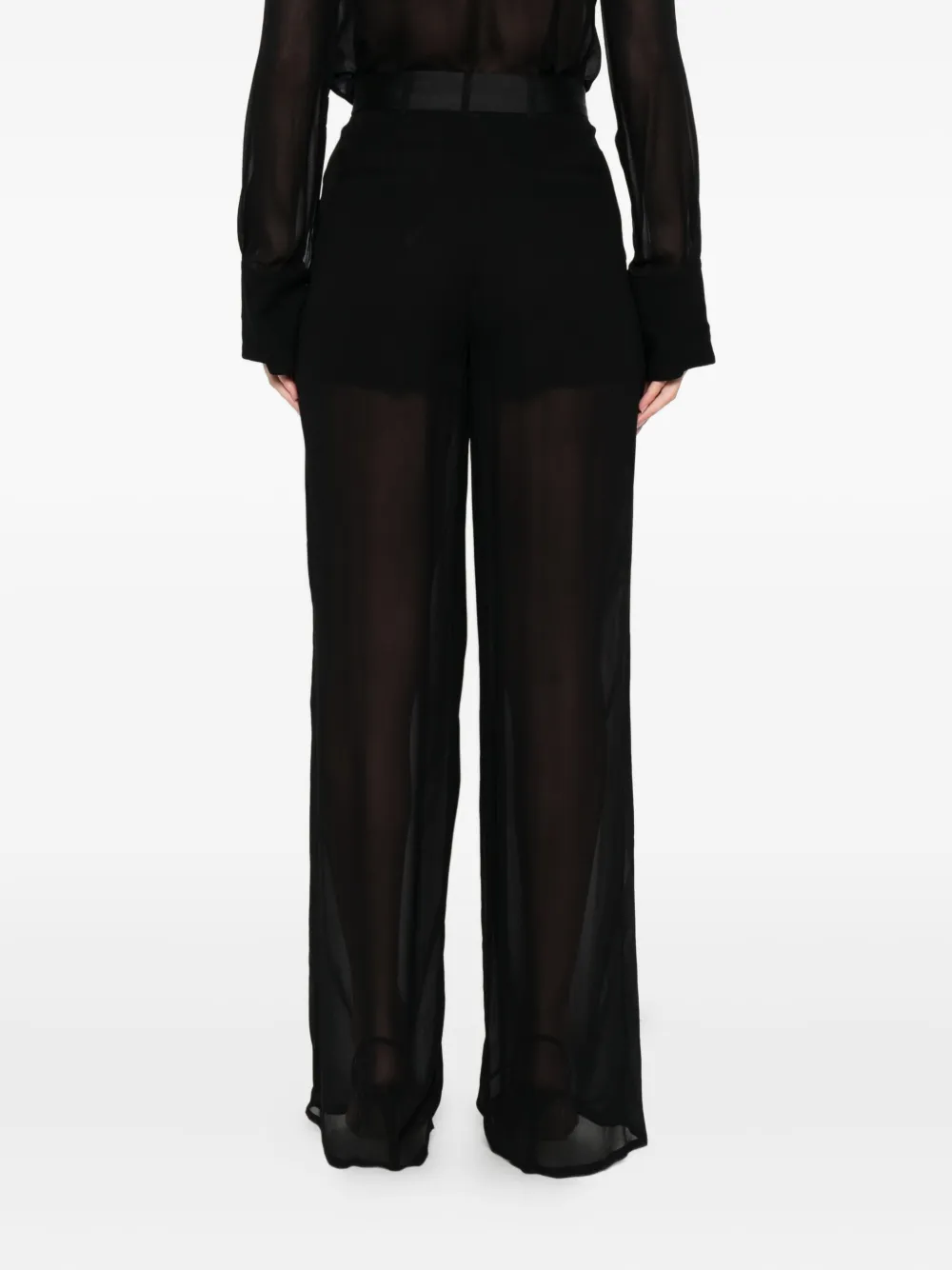 Simona Corsellini Pleated Trousers In Black