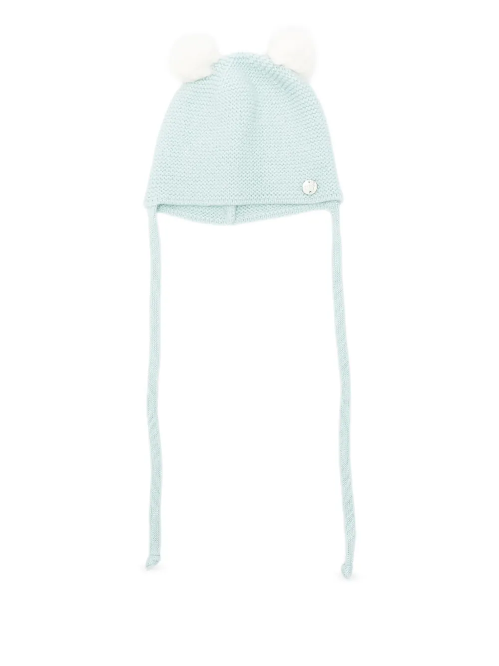 Paz Rodriguez Cappello Essencial con pompon - Blu