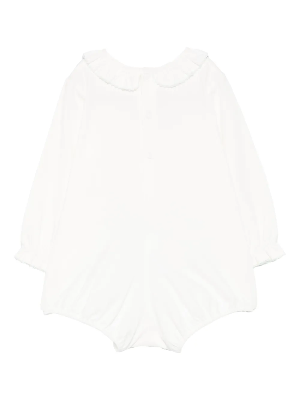 Paz Rodriguez Body met ruches - Wit