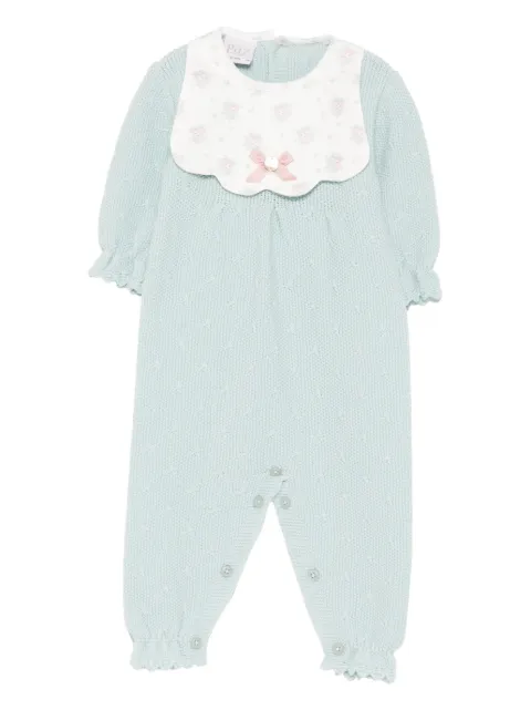 Paz Rodriguez romper festoneado con detalle floral