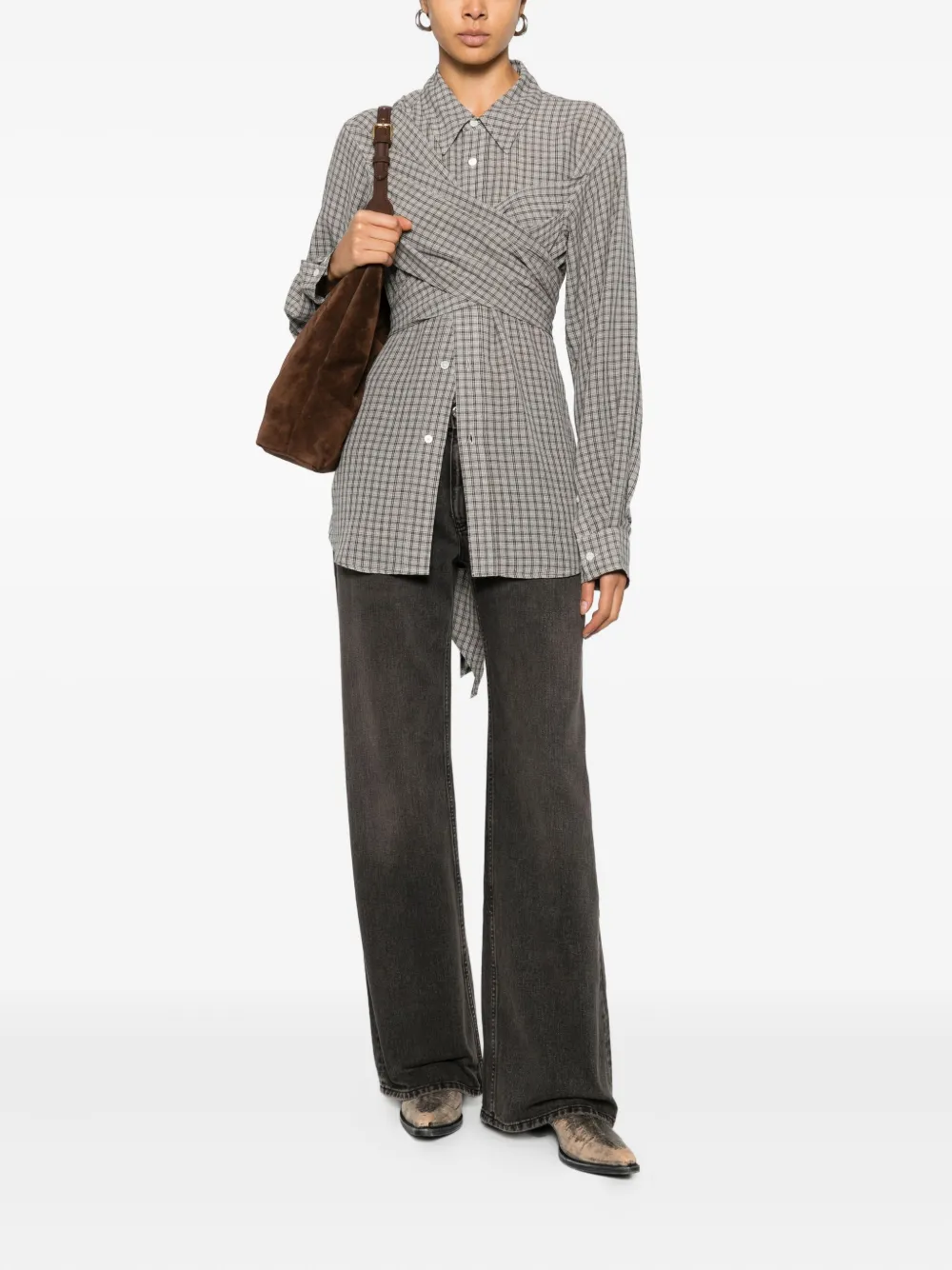 Hope Shake jeans - Bruin