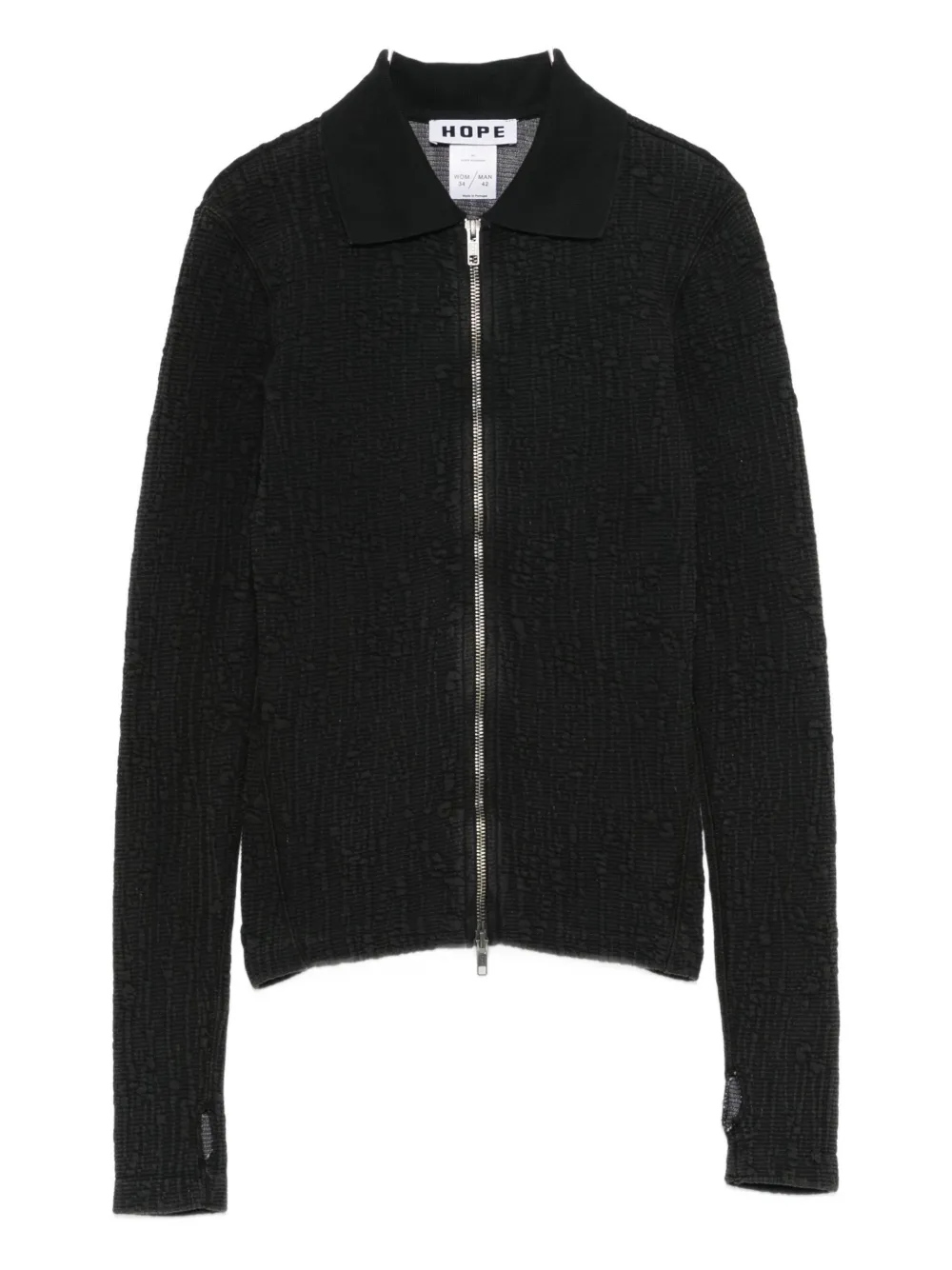 Hope Lyra Zip-fastening Jacket In Black