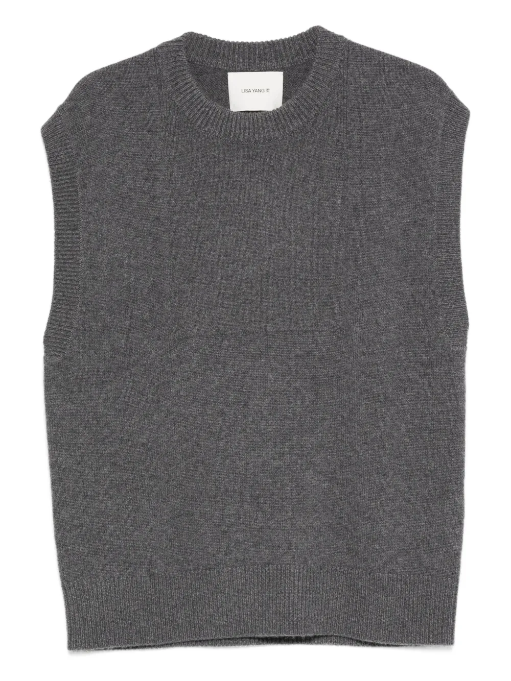 Lisa Yang Dennis cashmere vest | gris | Image 1