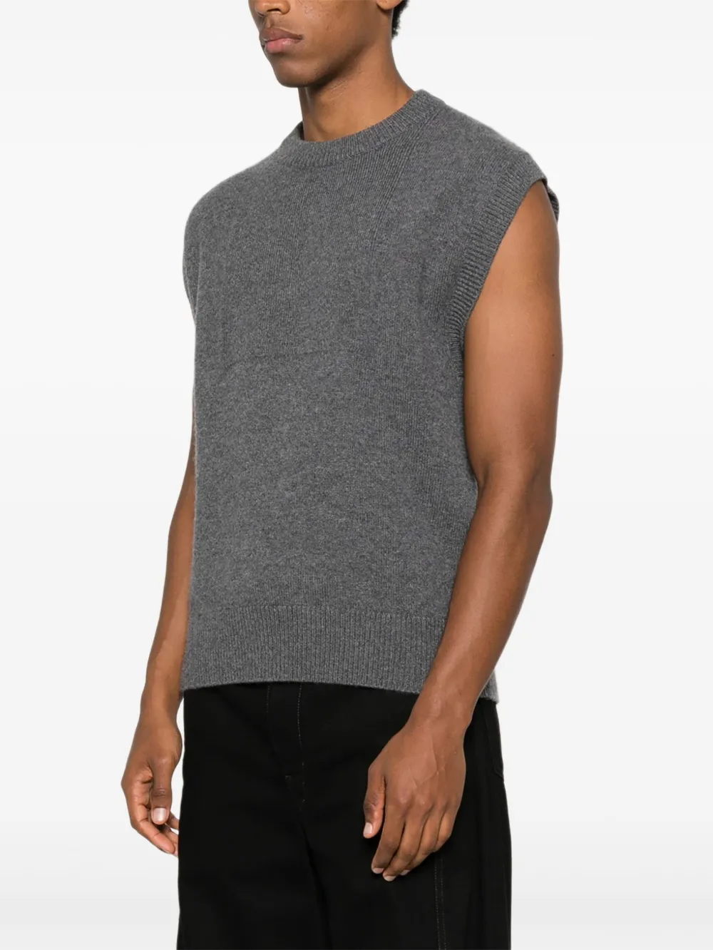 Lisa Yang Dennis kasjmier gilet Grijs