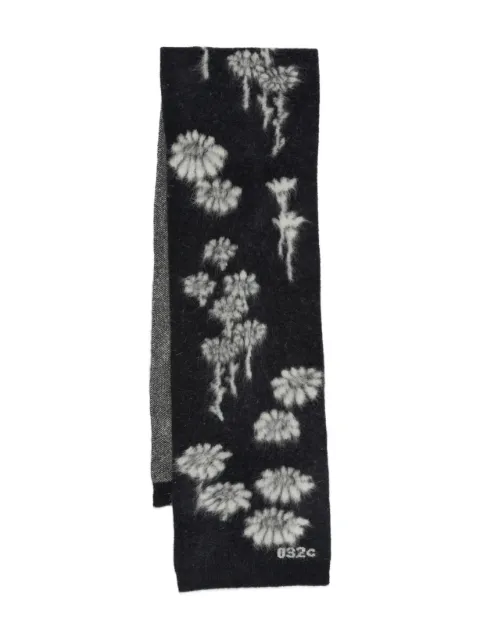 032c melting daisies scarf