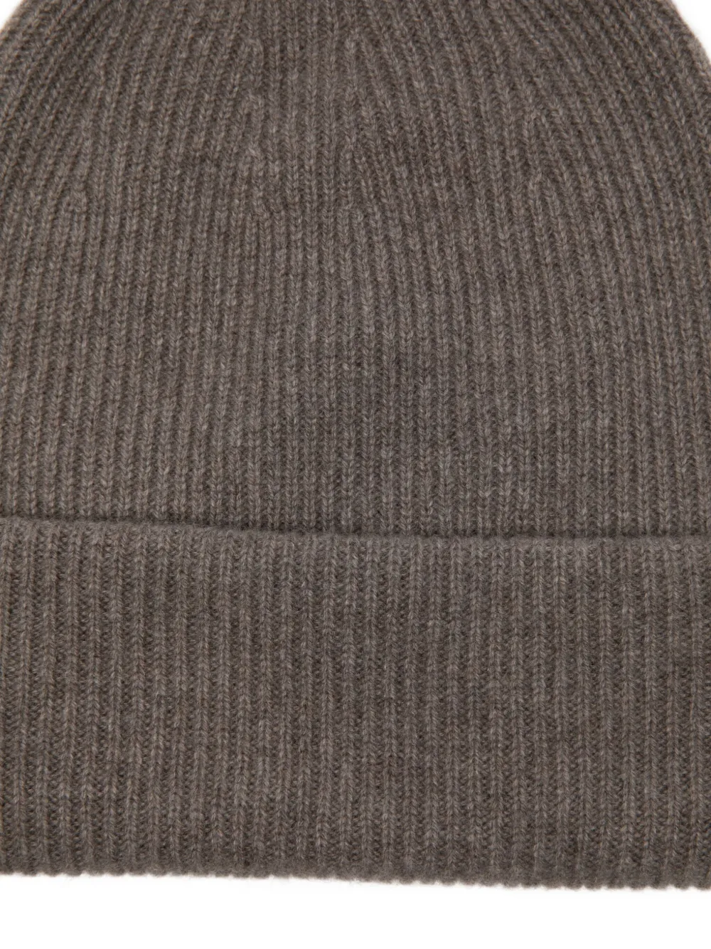 Lisa Yang Stockholm Ribbed Beanie Hat In Gray