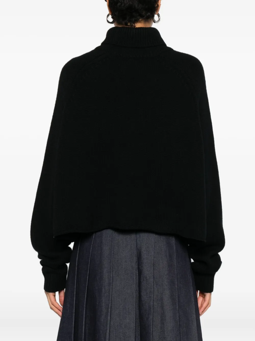 Lisa Yang Cathie Roll-neck Sweater In Black