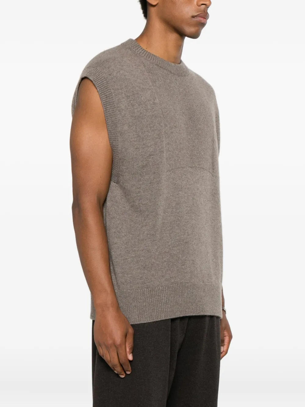 Lisa Yang Dennis Vest In Brown