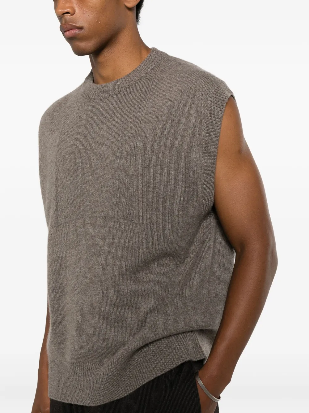 Lisa Yang Dennis Vest In Brown