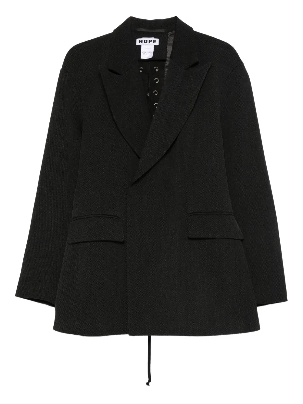 Hope corset blazer - Grigio