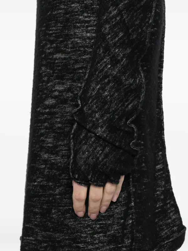Carol Christian Poell Diver Hooded Top | Black | FARFETCH